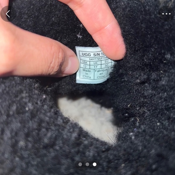 UGG mini Bailey bow II size 12 - Picture 3 of 3